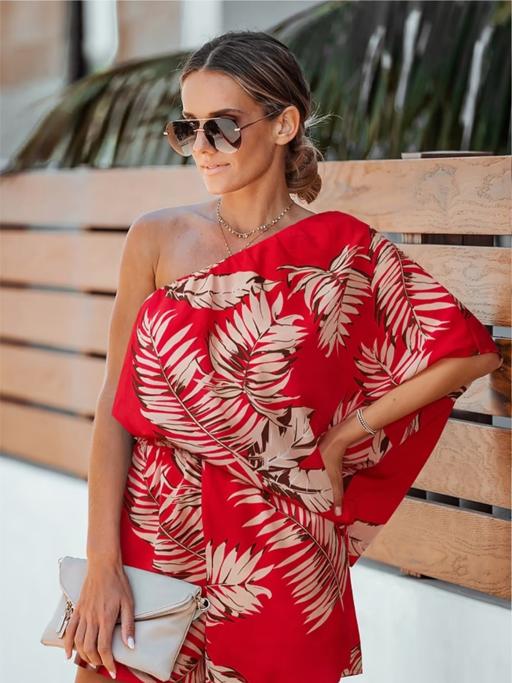 Cupshe- Maui Glow Tropical Romper